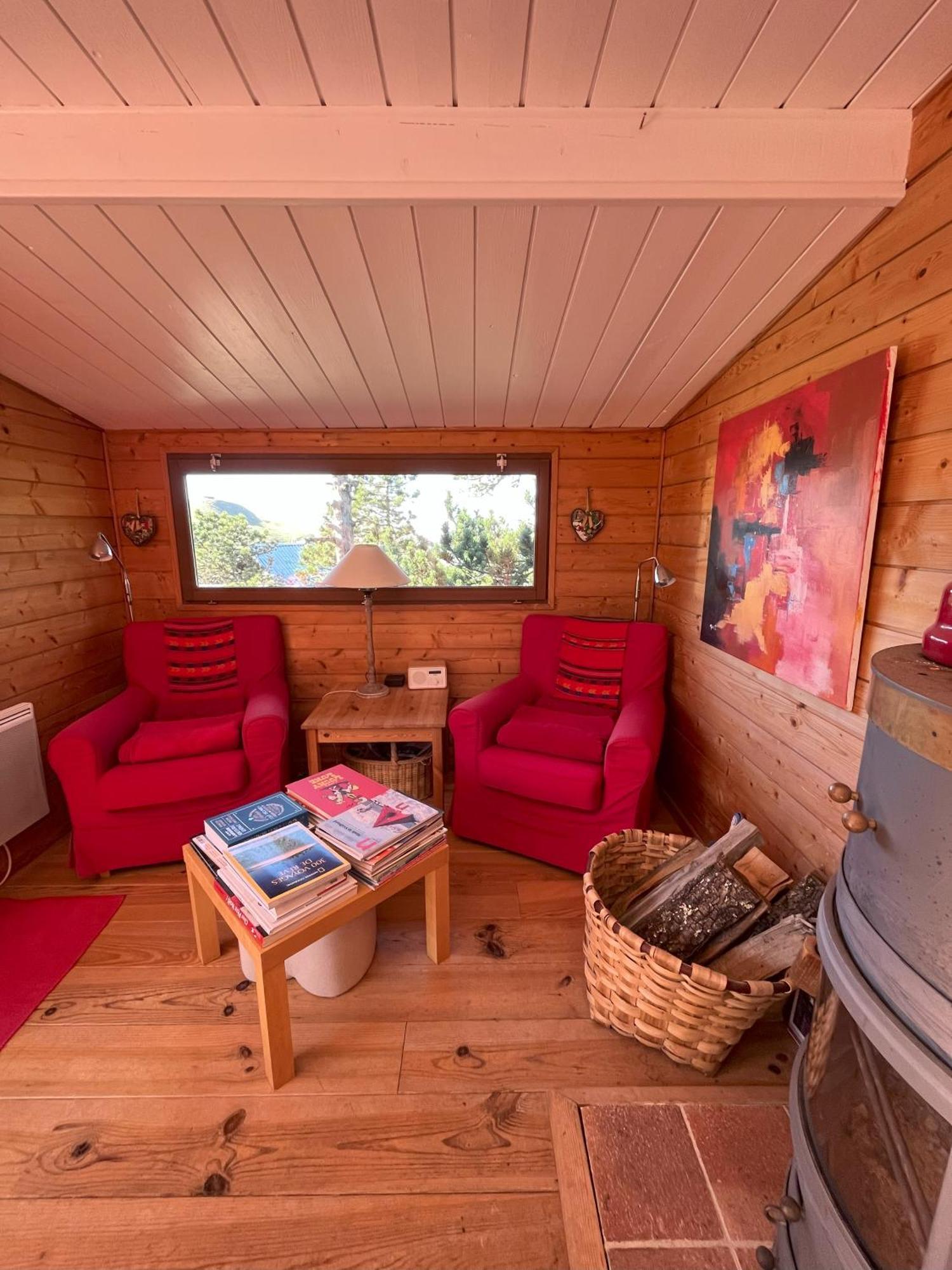 Chalet Des Myrtilles - Chalet Cosy Avec Vue أريت المظهر الخارجي الصورة