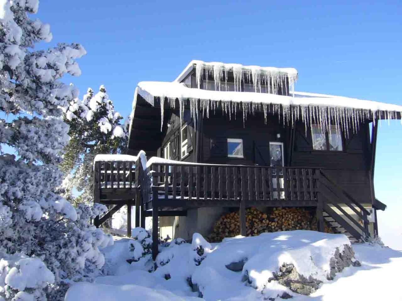 Chalet Des Myrtilles - Chalet Cosy Avec Vue أريت المظهر الخارجي الصورة